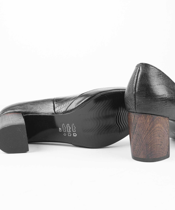 کفش چرم طبیعی زنانه چرم مهسا Mahsa Leather مدل 530