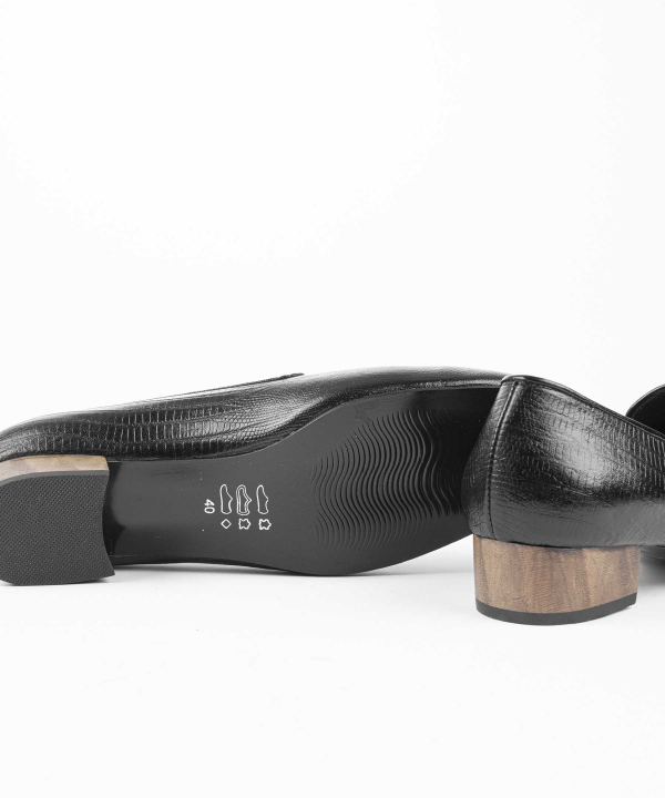 کفش چرم طبیعی زنانه چرم مهسا Mahsa Leather مدل 204