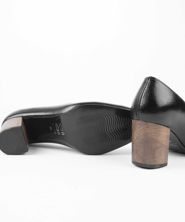 کفش چرم طبیعی زنانه چرم مهسا Mahsa Leather مدل 409
