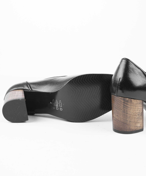 کفش چرم طبیعی زنانه چرم مهسا Mahsa Leather مدل 1122