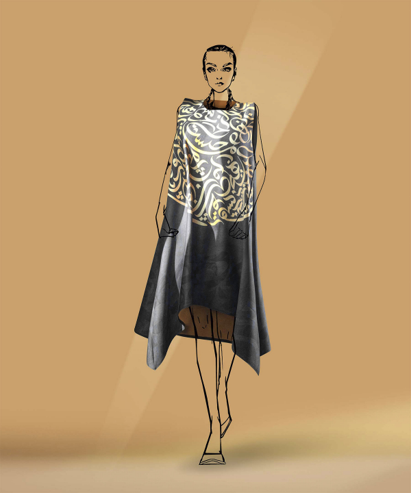 پیراهن زنانه طاقه چیان Taghechian مدل جام