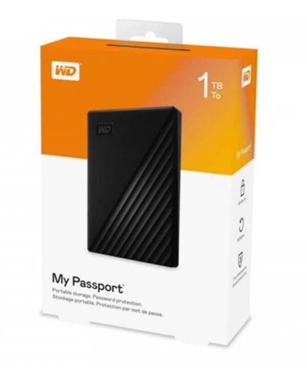هارد اکسترنال وسترن دیجیتال مدل My Passport ظرفیت 1 ترابایت