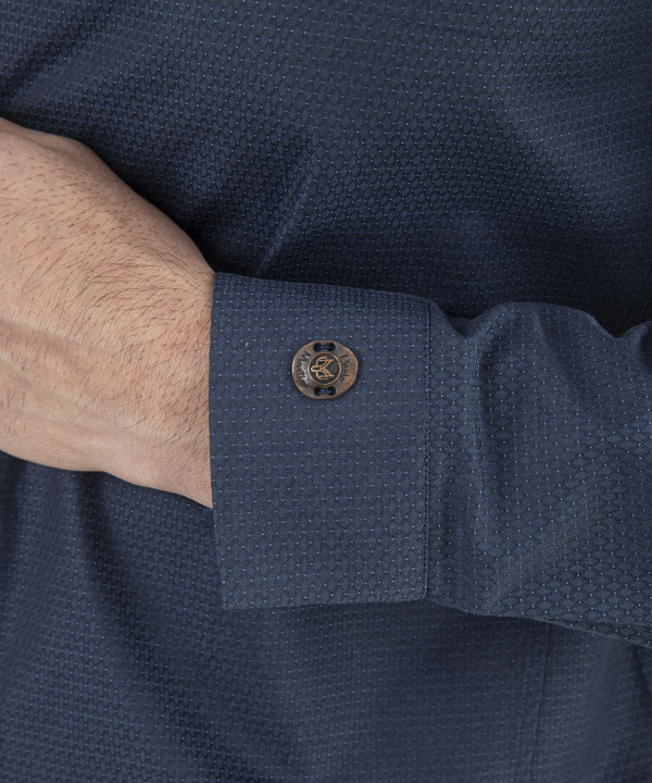 پیراهن مردانه کافه شرت Cafe Shirt کد 1255
