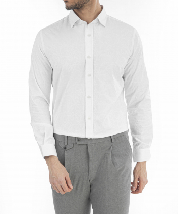 پیراهن مردانه کافه شرت Cafe Shirt کد 1242
