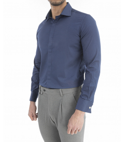 پیراهن مردانه کافه شرت Cafe Shirt کد 1286