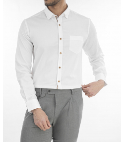 پیراهن مردانه کافه شرت Cafe Shirt کد 1045