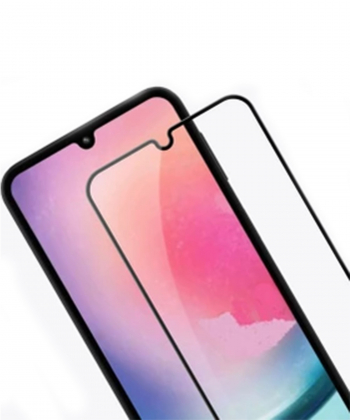 محافظ صفحه نمایش تمام صفحه مناسب برای گوشی موبایل سامسونگ مدل Galaxy A24