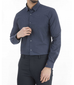 پیراهن مردانه کافه شرت Cafe Shirt کد 1278