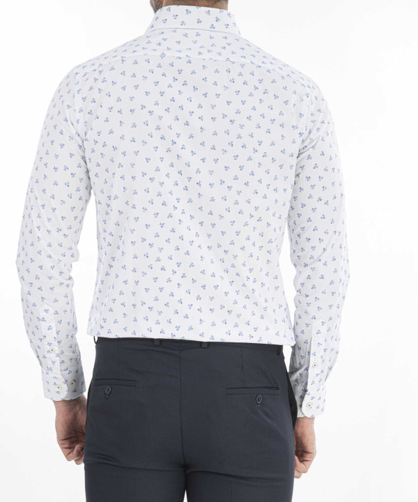 پیراهن مردانه کافه شرت Cafe Shirt کد 1166