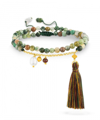 دستبند منگوله دورج سنگی کیا گالری Kia Gallery