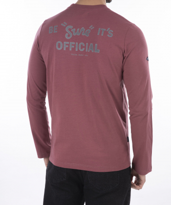 تیشرت آستین بلند مردانه سوپردرای مدل am-M12A31602N