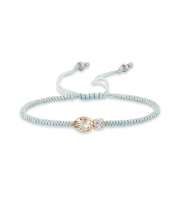 دستبند گرین آمیتیست اشک کیا گالری Kia Gallery