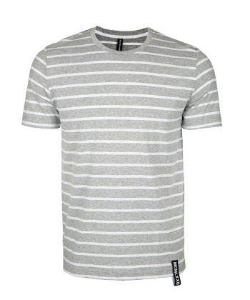 تیشرت یقه گرد مردانه راه راه جین وست Jeanswest