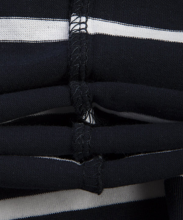 تیشرت یقه گرد مردانه راه راه جین وست Jeanswest