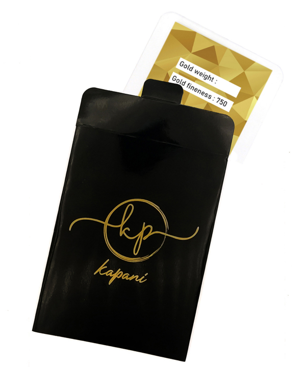 طلا گرمی کاپانی Kapani مدل گل کد kc008-p3 بسته 3 عددی