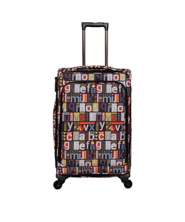چمدان طرح دار دیوید جونز David Jones مدل RL-455-3B_Small
