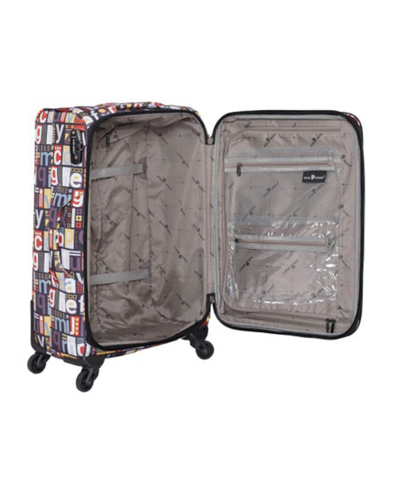 چمدان طرح دار دیوید جونز David Jones مدل RL-455-3B_Small