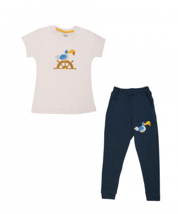 ست تیشرت شلوار دخترانه پاتر Potter کد 740