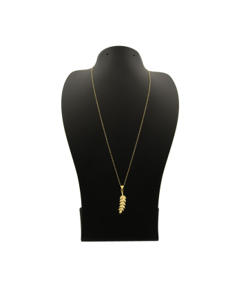 گردنبند طلا زنانه کاپانی Kapani مدل برگ زیتون کد KN017