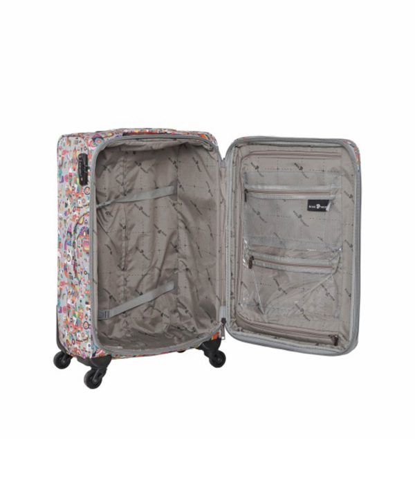 چمدان طرح دار دیوید جونز David Jones مدل RL-459-3B_Large