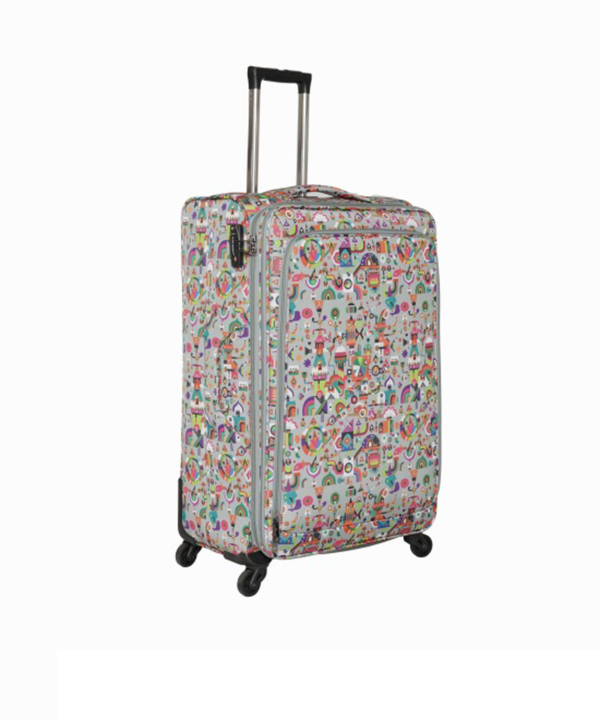 چمدان طرح دار دیوید جونز David Jones مدل RL-459-3B_Full set