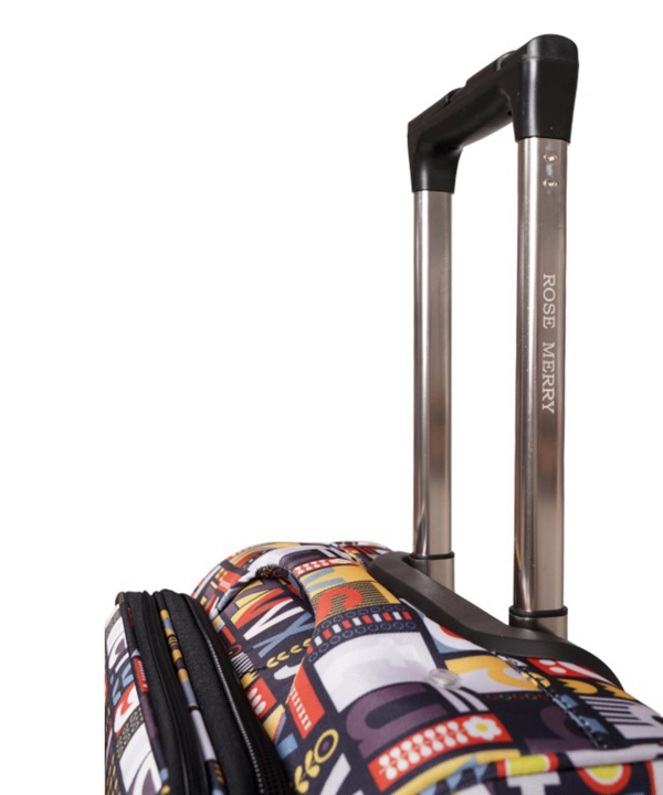چمدان طرح دار دیوید جونز David Jones مدل RL-455-3B_Full set