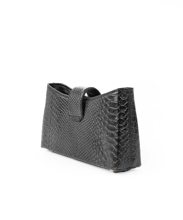 کیف دوشی چرم طبیعی زنانه منط مدل F118