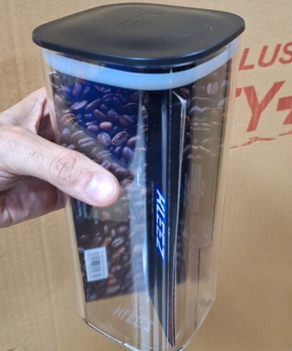 ظرف بانکه شفاف کلیز Kleez حجم 1300ml کد 634