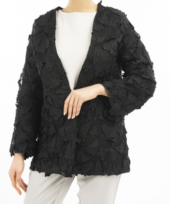 مانتو مجلسی کوتاه زنانه بوکان مدل 5002