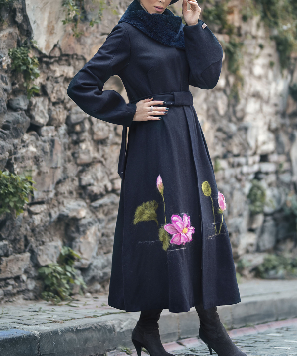 پالتو مجلسی زنانه گره استایل Gereh Style کد 101212