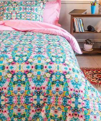 سرویس لحاف ساتن کیسه ای یوشیتا دو نفره لا یکو Laico کد 1054