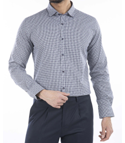پیراهن مردانه کافه شرت Cafe Shirt کد 1044
