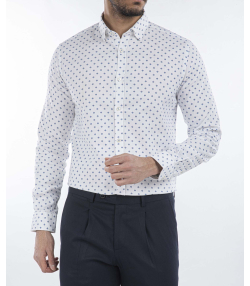 پیراهن مردانه کافه شرت Cafe Shirt کد 1307