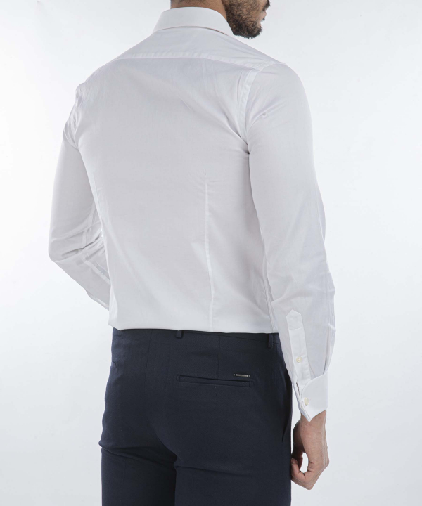 پیراهن مردانه کافه شرت Cafe Shirt کد 1305