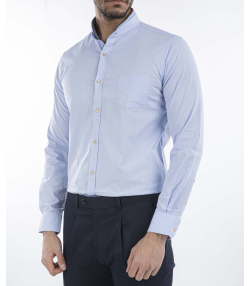 پیراهن مردانه کافه شرت Cafe Shirt کد 1309