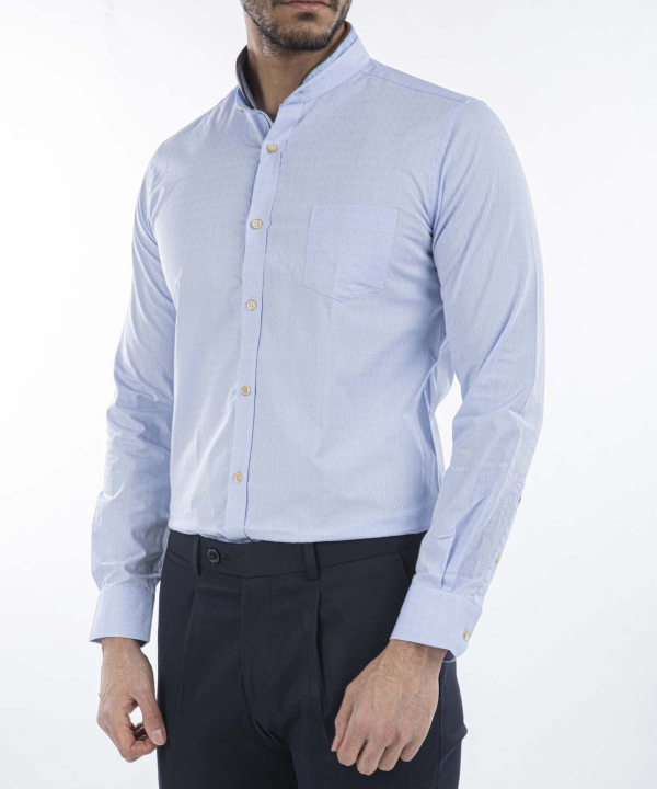 پیراهن مردانه کافه شرت Cafe Shirt کد 1309