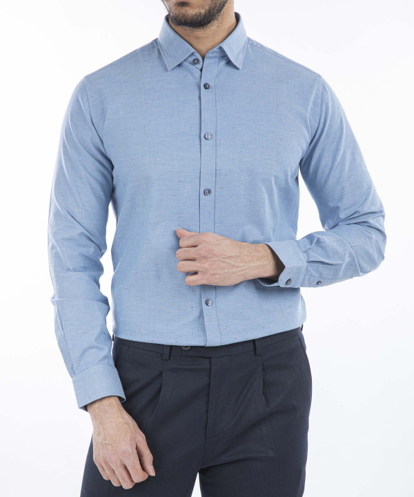 پیراهن مردانه کافه شرت Cafe Shirt کد 1295