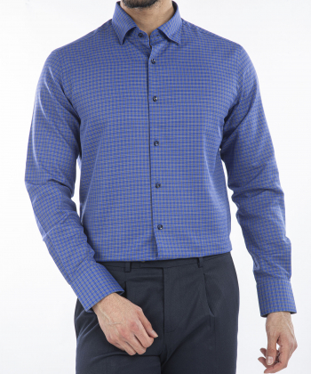 پیراهن مردانه کافه شرت Cafe Shirt کد 1330