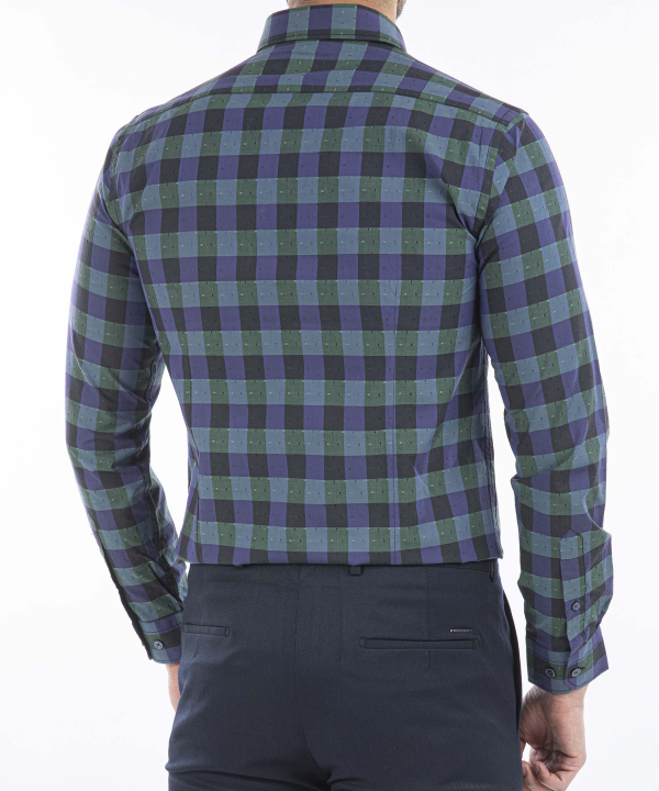 پیراهن مردانه کافه شرت Cafe Shirt کد 1316