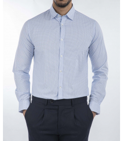 پیراهن مردانه کافه شرت Cafe Shirt کد 1292