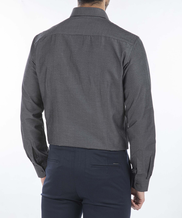پیراهن مردانه کافه شرت Cafe Shirt کد 1290