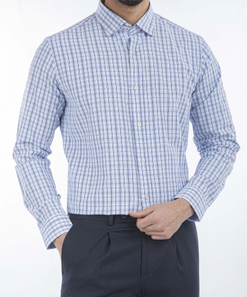 پیراهن مردانه کافه شرت Cafe Shirt کد 1324