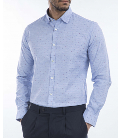 پیراهن مردانه کافه شرت Cafe Shirt کد 1296