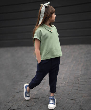 تیشرت آستین کوتاه دخترانه ملورینا مدل 8121