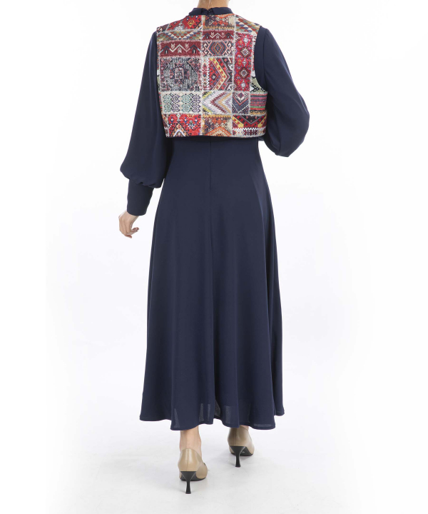 ست ژیله و پیراهن زنانه تولیکا Tulika کد 91375