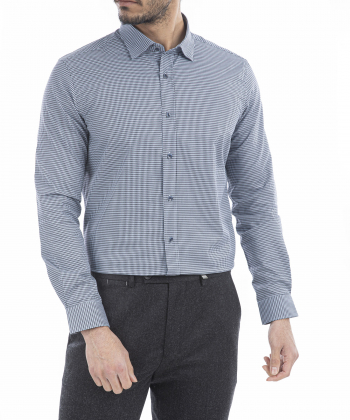 پیراهن مردانه کافه شرت Cafe Shirt کد 1341