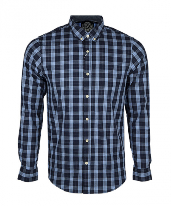 پیراهن آستین بلند مردانه چهارخانه جوتی جینز Jootijeans