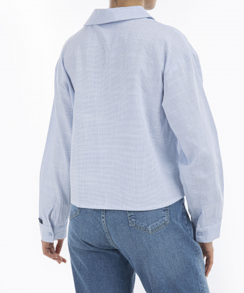 شومیز آستین بلند زنانه سوپردرای مدل W13S40602N