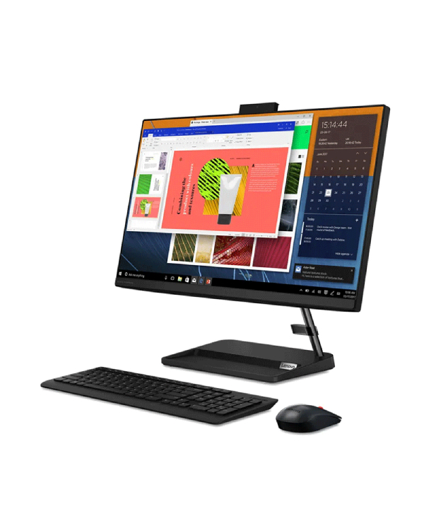 آل این وان لنوو مدل IdeaCentre AIO 3-Q i7 1260P ظرفیت 512 گیگابایت و رم 8 گیگابایت 23.8 اینچ