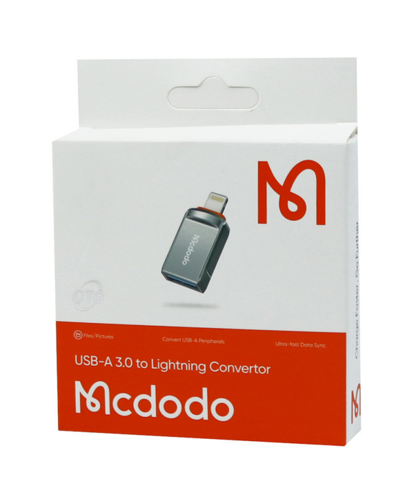 تبدیل یواس بی به لایتینینگ مک دودو مدل OT-8600